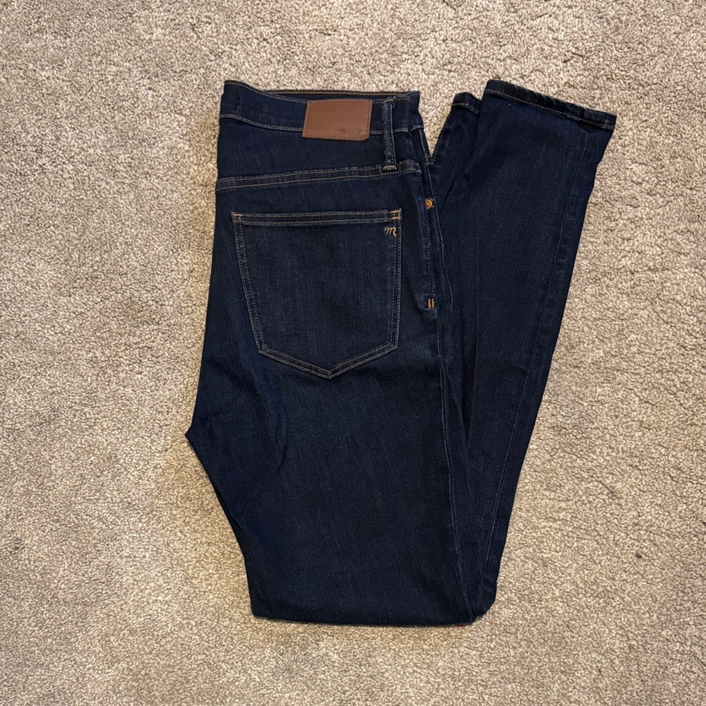 Madewell Women's Dark Blue Skinny Jeans